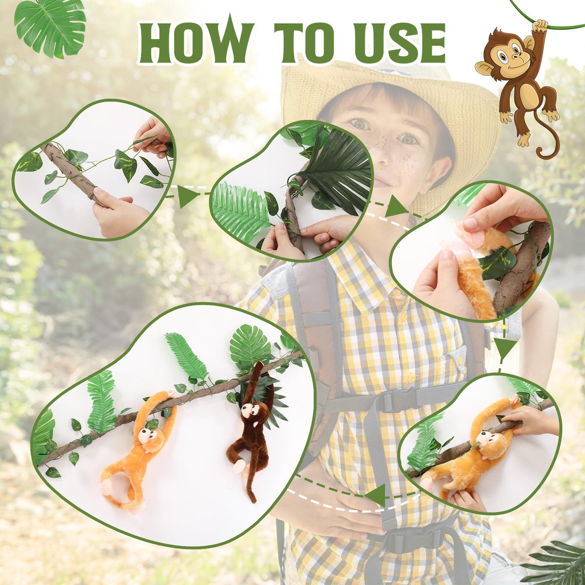 Bucherry VBS 2026 fake vines for versatile wall hangings