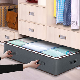 Budding Joy blanket storage under bed fits bulky bedding