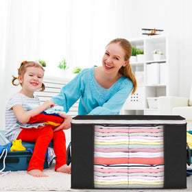 Budding Joy foldable storage bags suitable for under bed and dorm use.