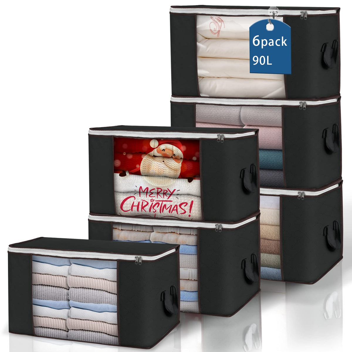 Budding Joy large storage bag outer view showing spacious 90 L capacity.