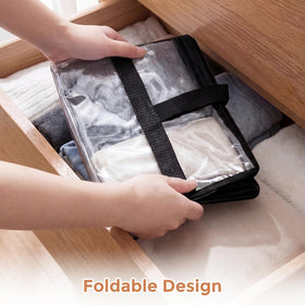 Budding Joy portable tote storage with sturdy handles for dorm moves