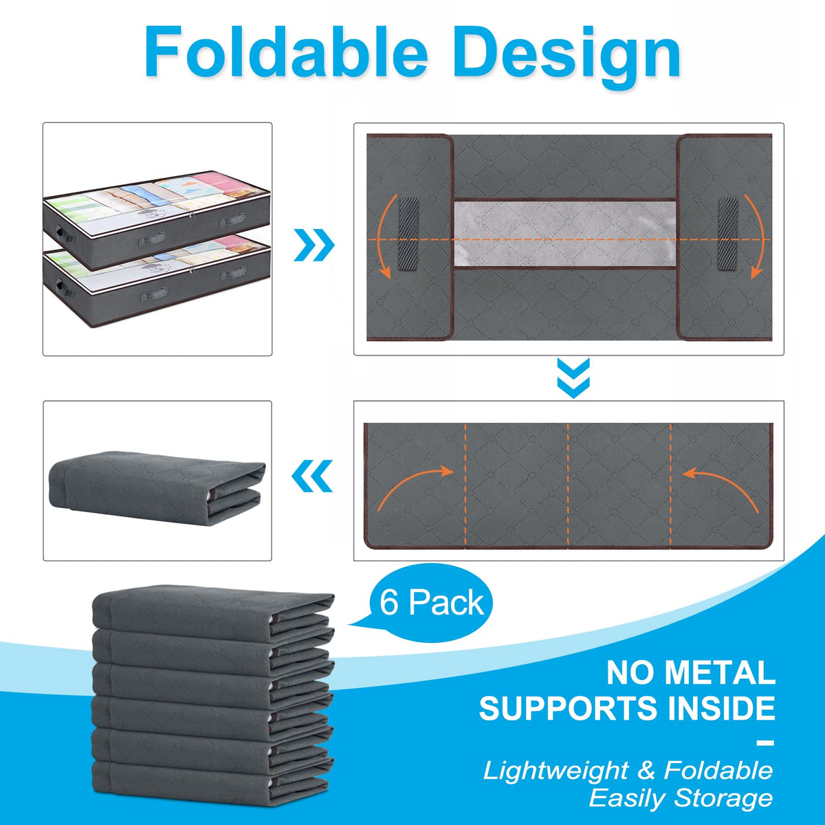 Budding Joy breathable non-woven fabric keeps clothes fresh during storage.