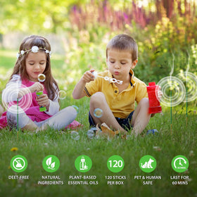 BugBai sticks suit fishing trips for relaxed bite-free evenings