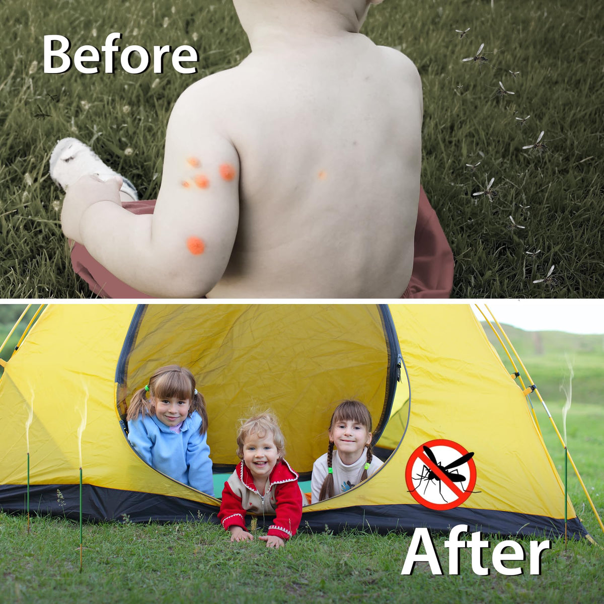 BugBai mosquito incense helps protect yard gatherings without harsh chemicals