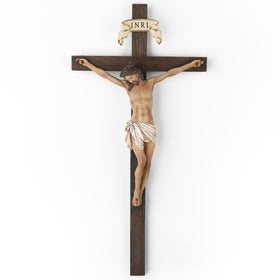 BC BuildClassic 10 inch Catholic crucifix wall cross for home altar display