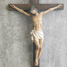 BC BuildClassic Renaissance style crucifix with museum quality presence