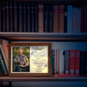 Buioata 4x6 photo slot for treasured father memories