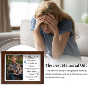 Buioata LED-lit memorial frame highlighting cherished memories