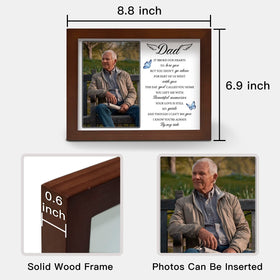 Buioata shatter-resistant glass front protecting a loved one's photo