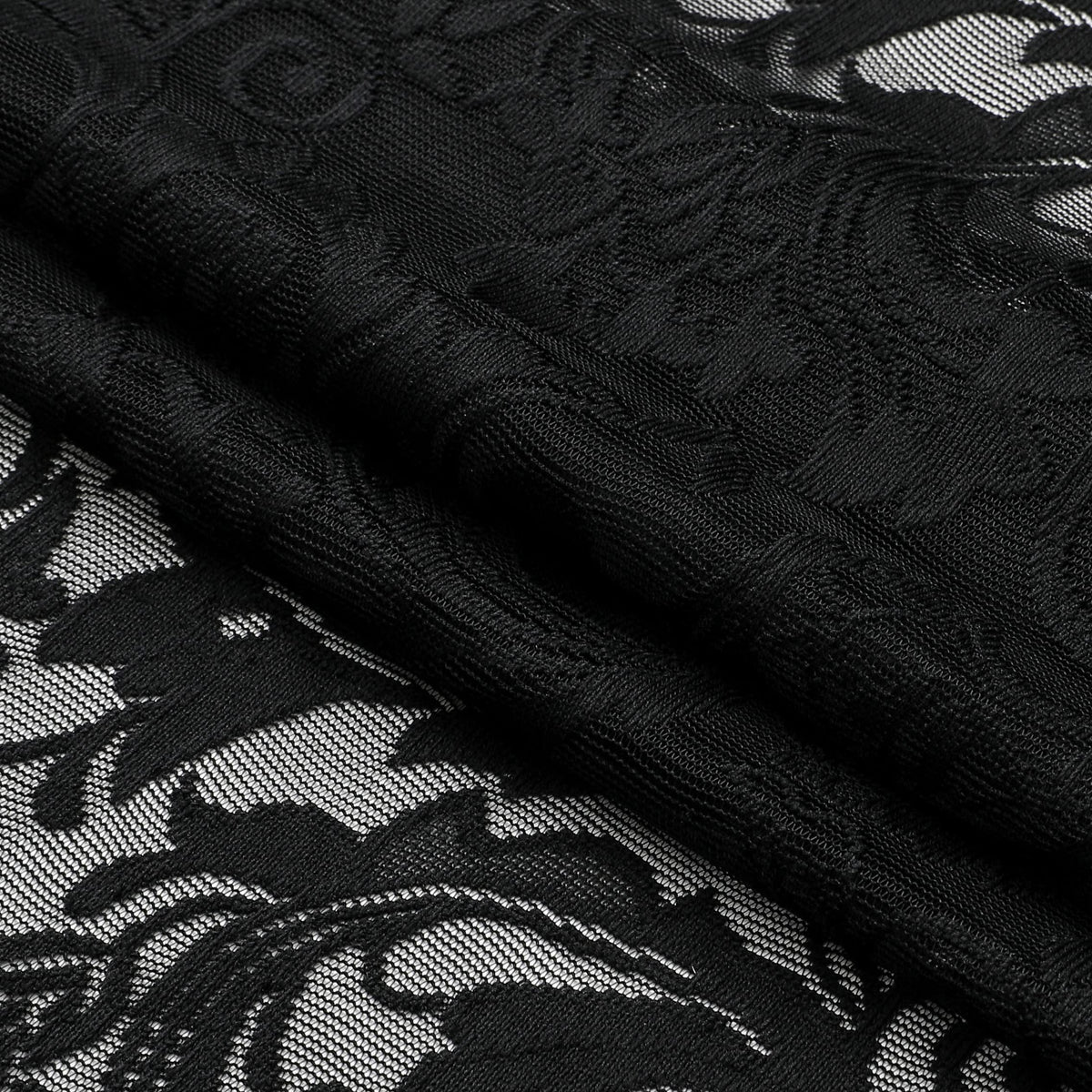 Bujasso machine-washable lace curtains for simple care.