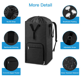 Bukere front pocket zipper keeps coins and small items secure