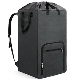 Bukere laundry backpack front-opening design for organized loading