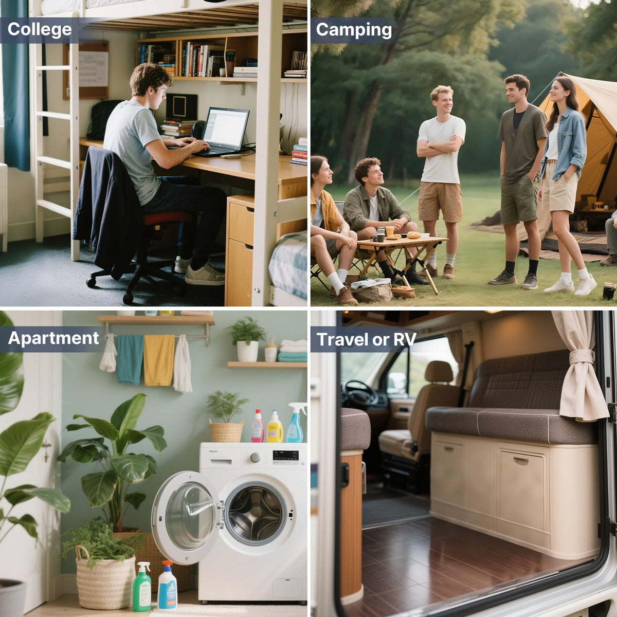 Bukere versatile bag for travel or storage use