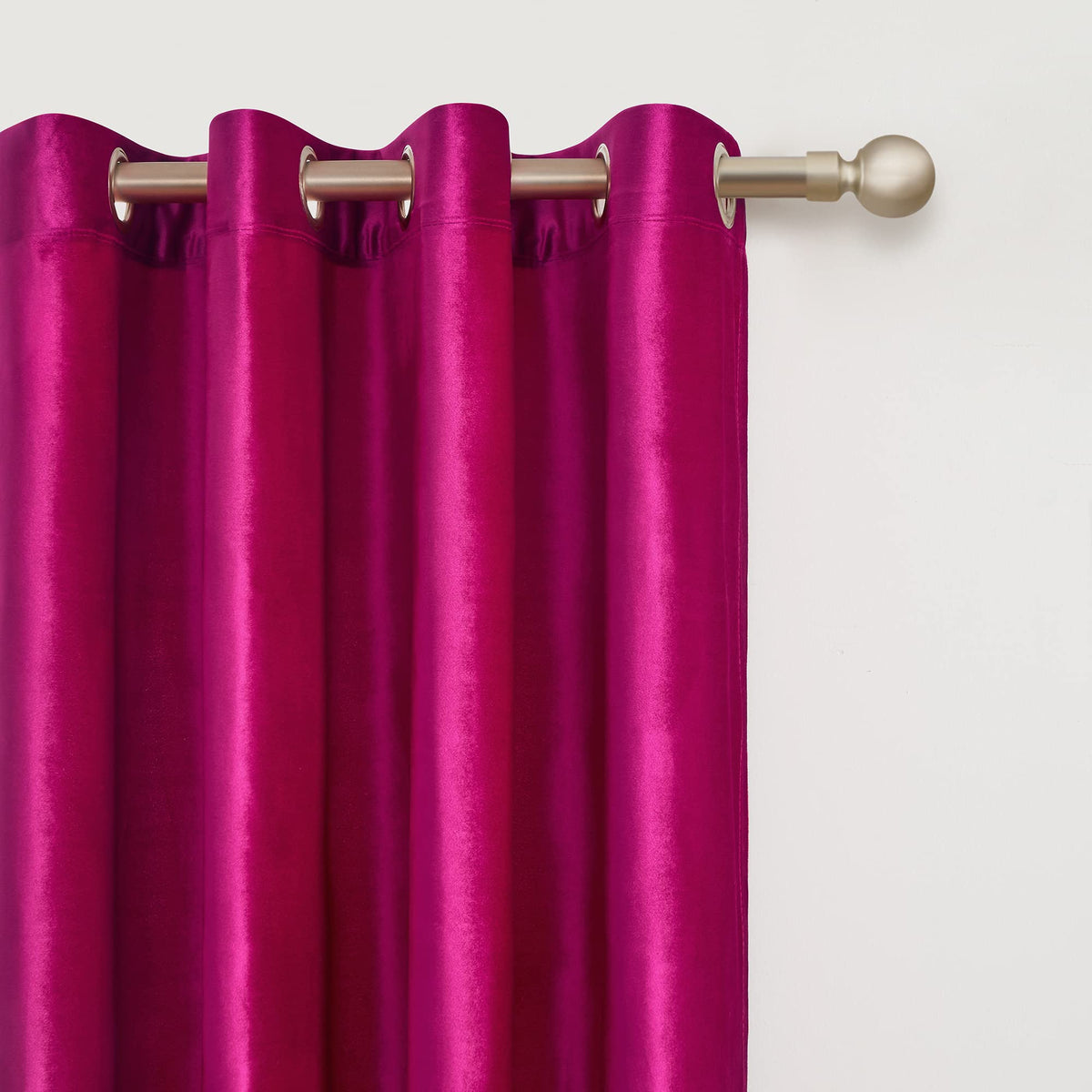 Close up of BULBUL velvet texture showing rich, silky softness and plush pile