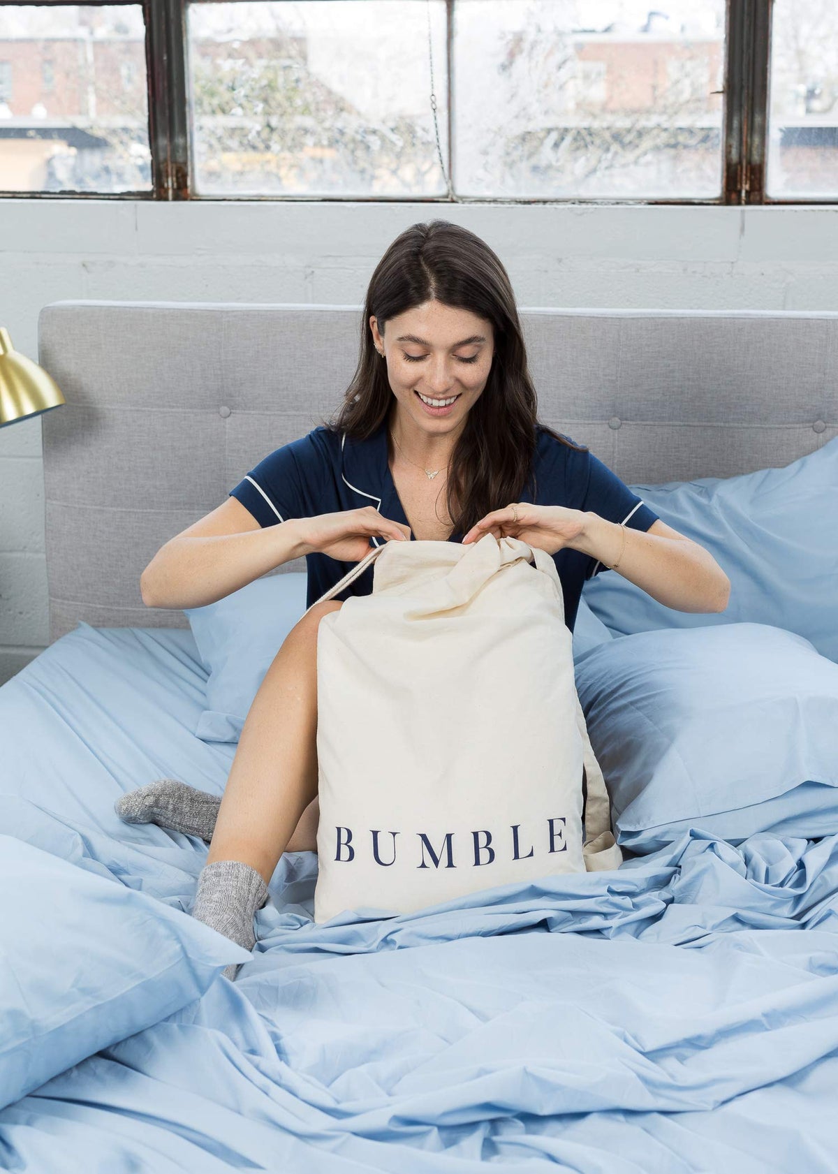 Bumble Towels quick-dry material helps towels stay fresh between uses.