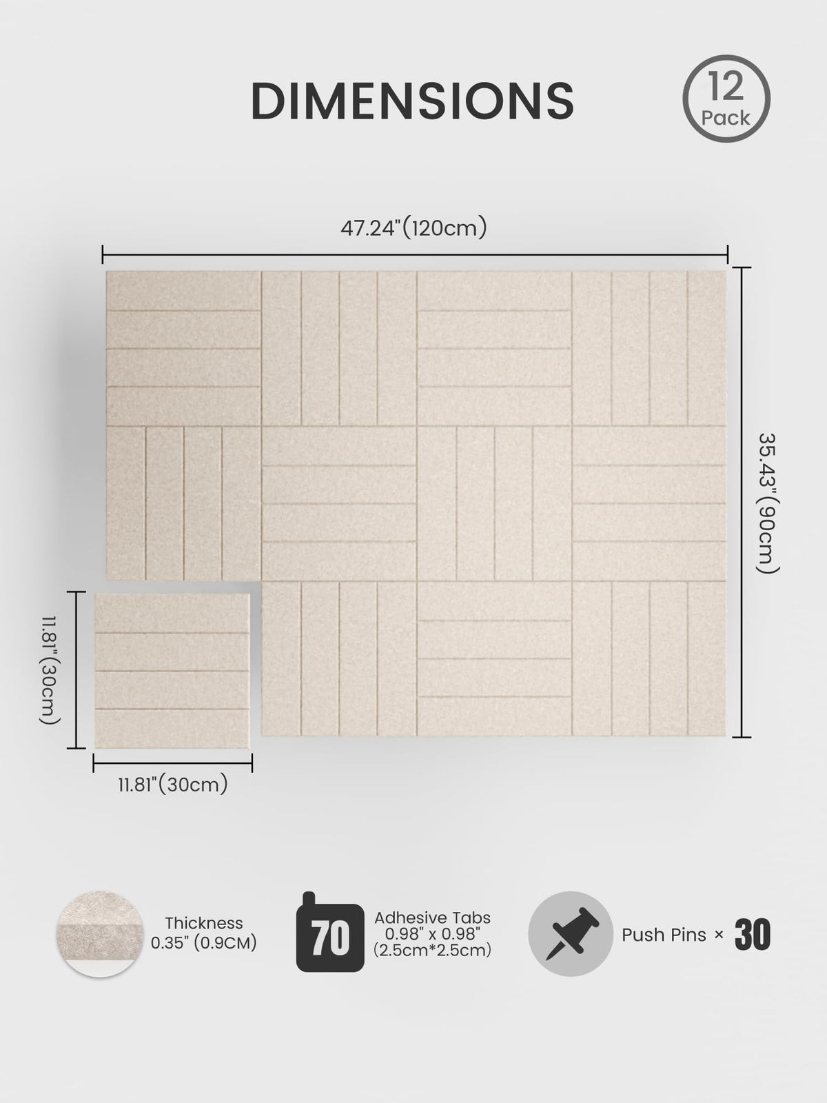 Bumusty 12-tile display layout showcasing schedules and ideas.