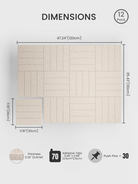 Bumusty 12-tile display layout showcasing schedules and ideas.