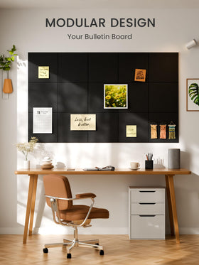 Bumusty acoustic performance tiles reduce room echo.