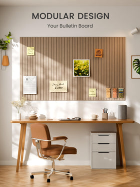 Bumusty bend-resistant felt tiles stay flat for neat, professional displays