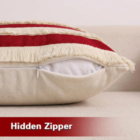 Bunny Chorus hidden zipper finish creates seamless, clean look on covers