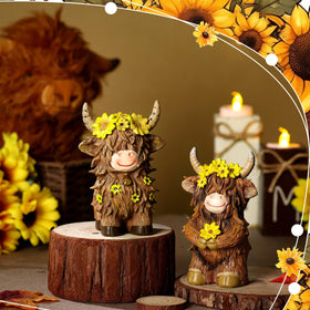 Ideal on a coffee bar, kitchen shelf, or desk for cozy farmhouse styling.