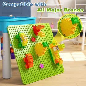 burgkidz 128-pcs building blocks encourage big-brain construction play