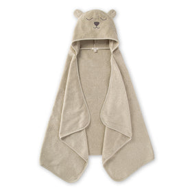 Burt's Bees Baby toddler towel with bear hood for cozy bath time