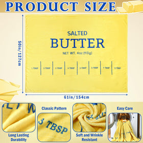 Buryeah Butter Stick Blanket closeup texture shows plush softness