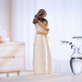 BUTILIVEEN resin mother-daughter figurine gift idea for special occasions.