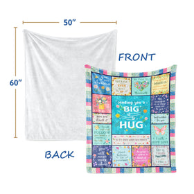 Butonus Get Well Gift Women Blanket 60x50in offers thoughtful encouragement during recovery.
