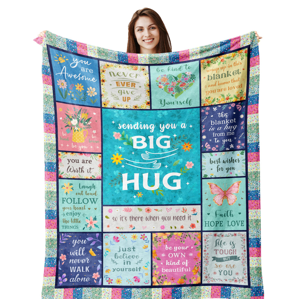 Butonus Hug Healing Blanket 60x50in provides comforting post surgery warmth.