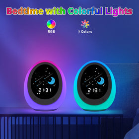 Butting Kids Alarm Clock nap timer with star visuals for rests