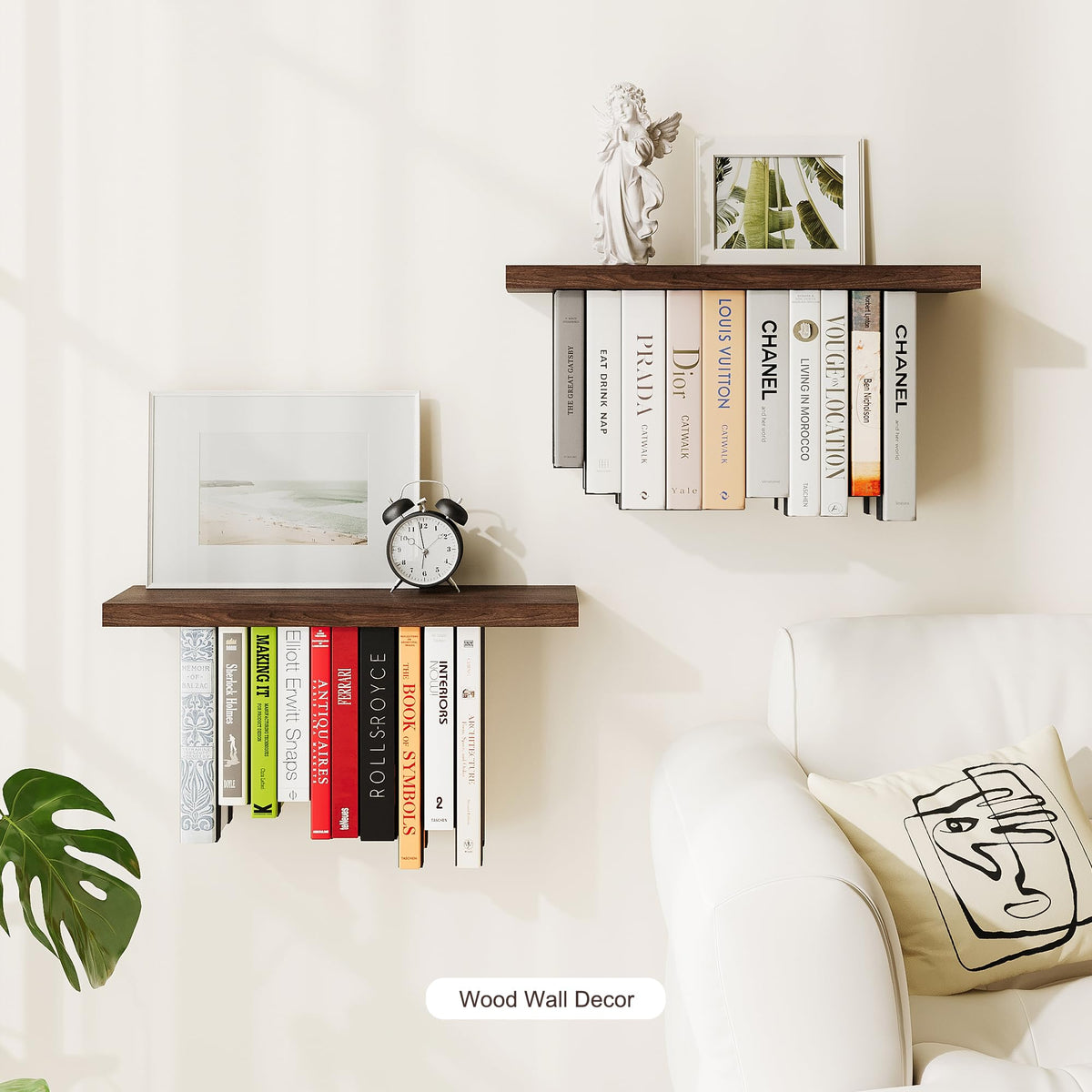 BUTUNITA two-pack for versatile bedroom or living room decor and storage.