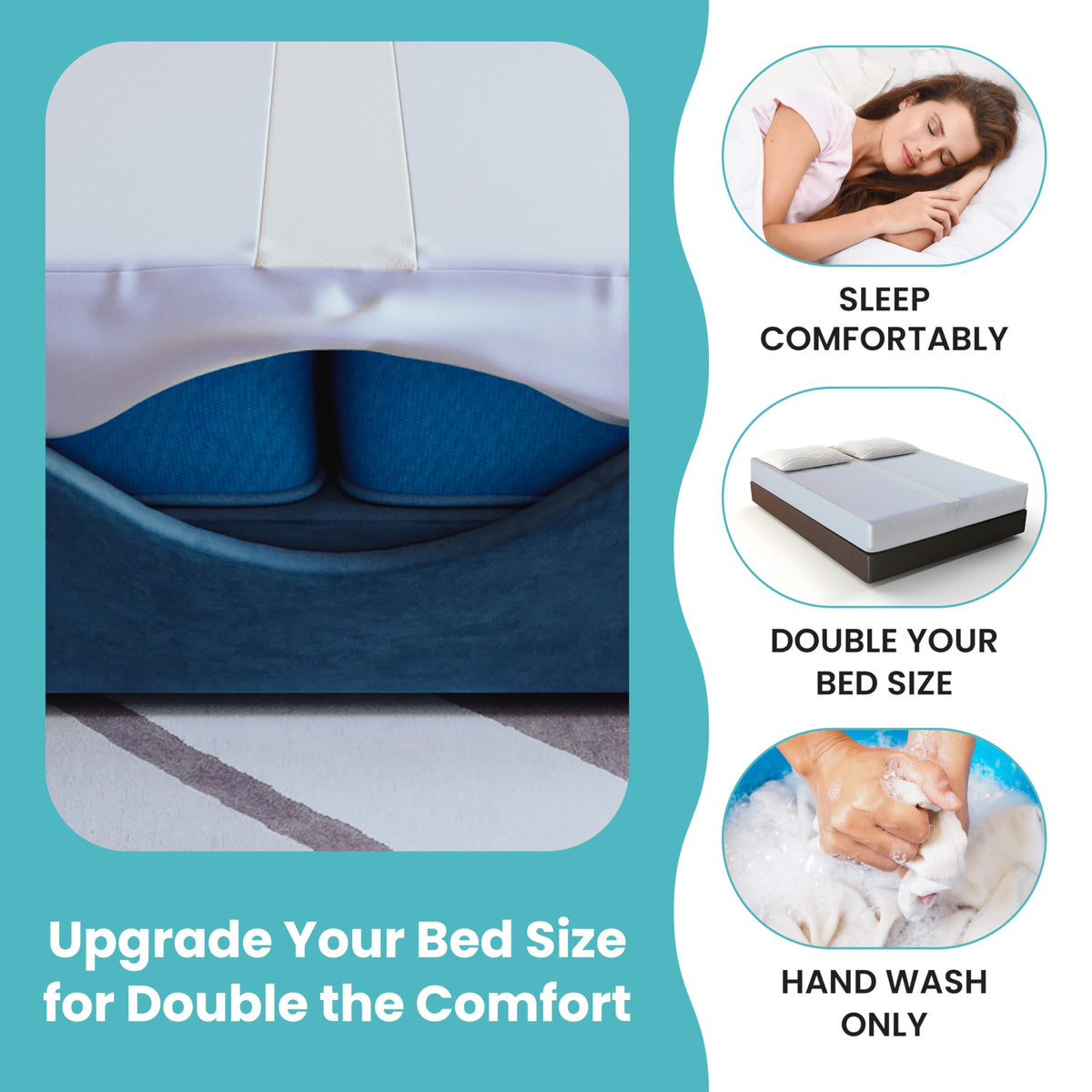 Buve Bed Bridge premium materials close-up highlighting durability
