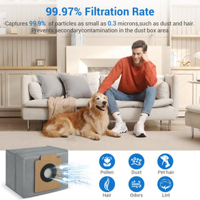 BUXEBUX X10 Pro Omni clean tool for hassle-free robot vacuum upkeep.