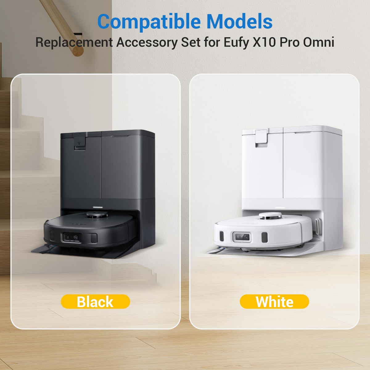 BUXEBUX X10 Pro Omni dust bags reduce mess for easy disposal after cleaning.