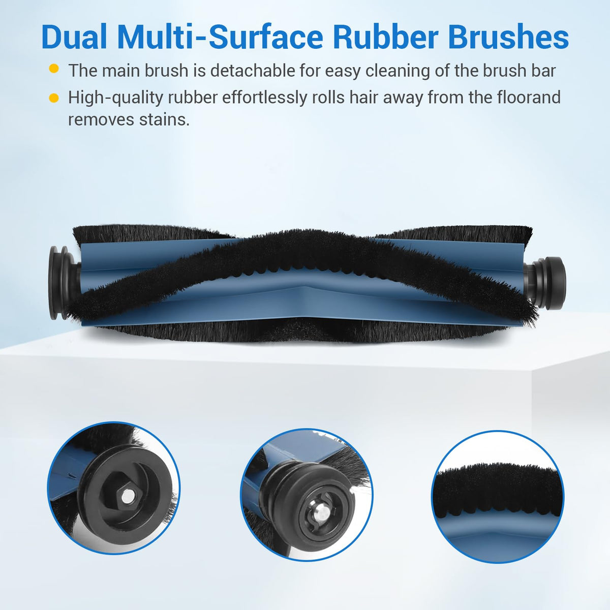 BUXEBUX X10 Pro Omni HEPA filters capture fine dust for cleaner air.