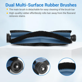 BUXEBUX X10 Pro Omni HEPA filters capture fine dust for cleaner air.