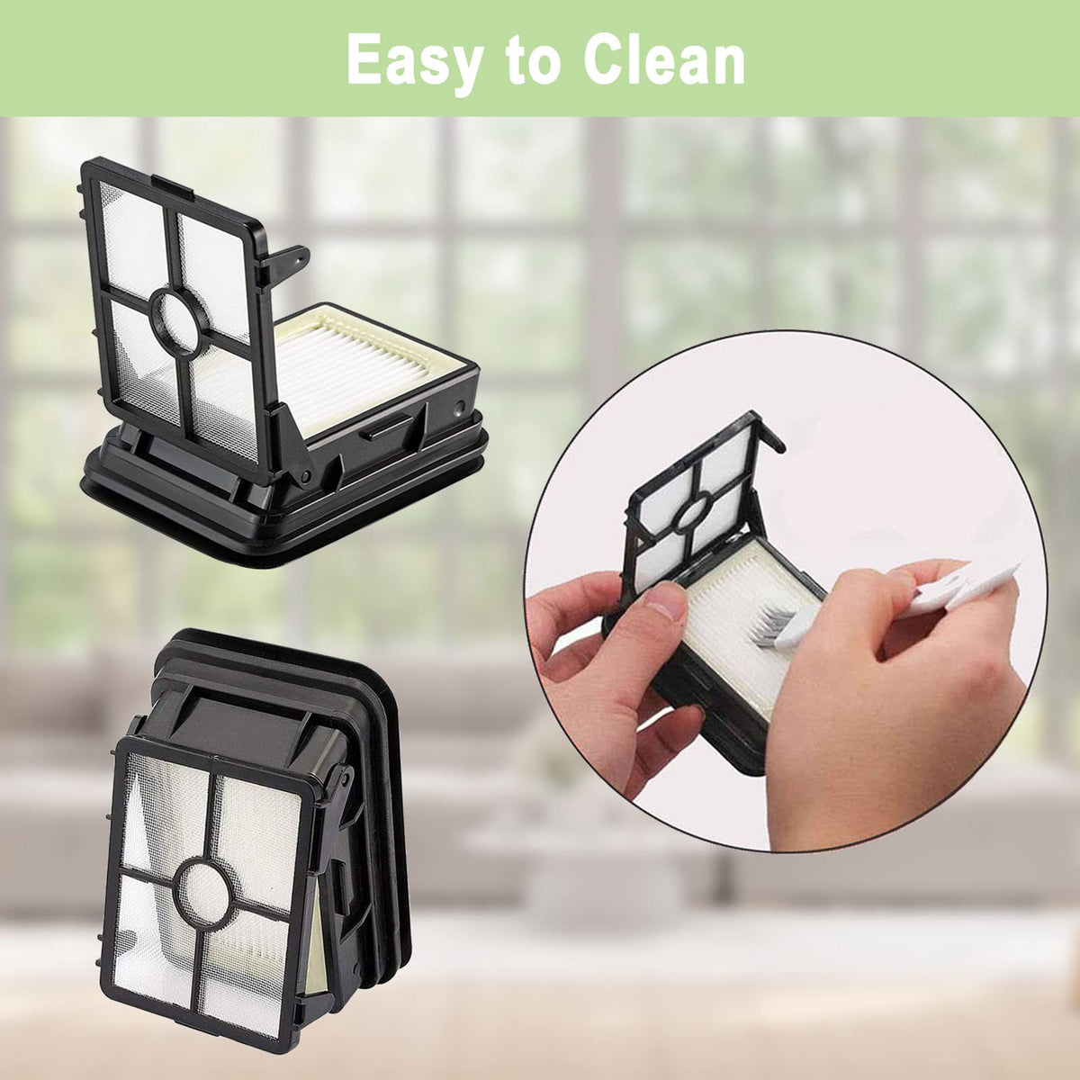 Bvhonwe easy snap-in replacement parts for quick CrossWave maintenance