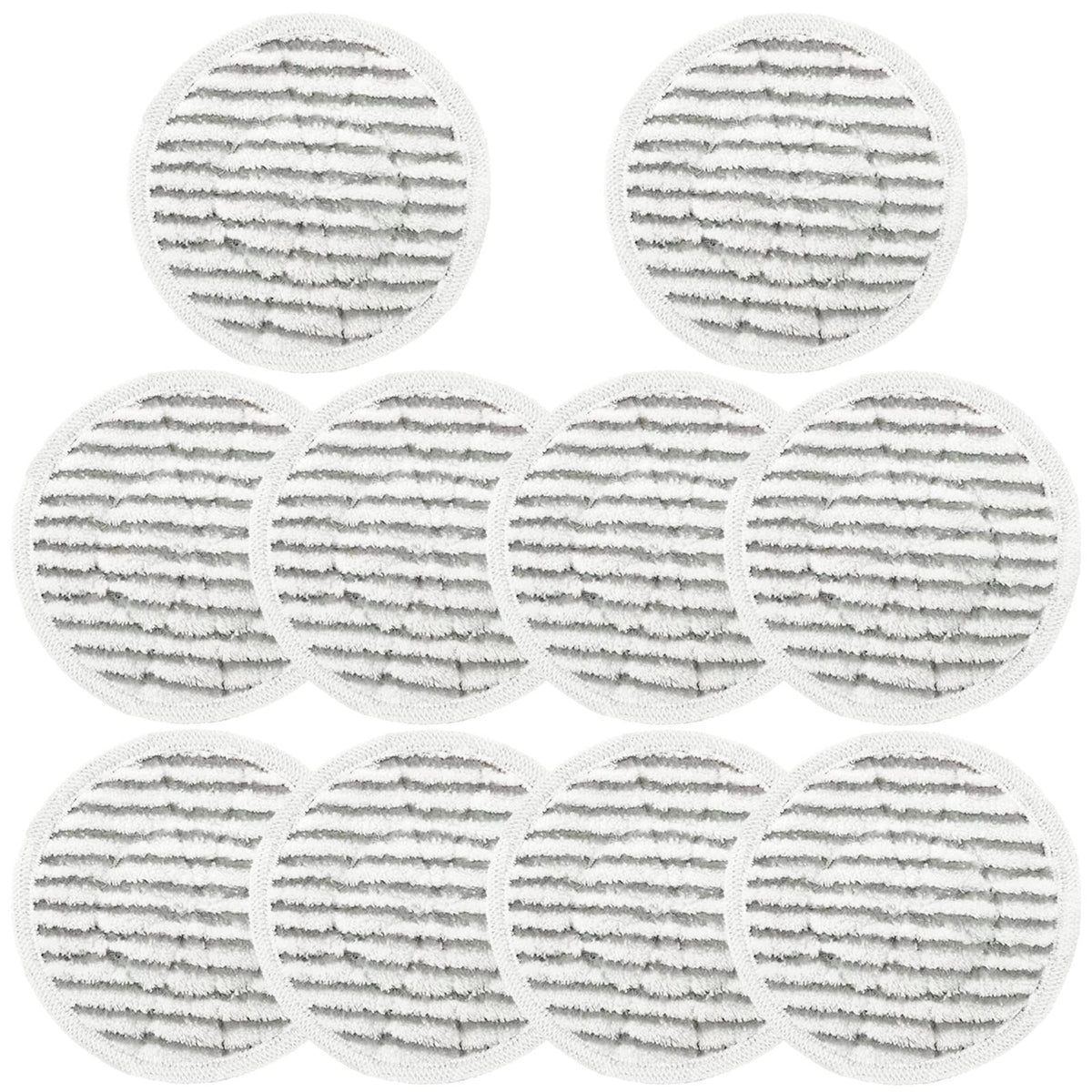 BVHONWE S7001 pads pack shot showing quick replacement compatibility with Shark steam mops