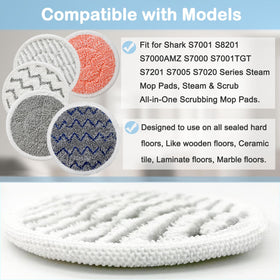 Bvhonwe S7001 soft-touch pads ready for light dirt on sealed floors.