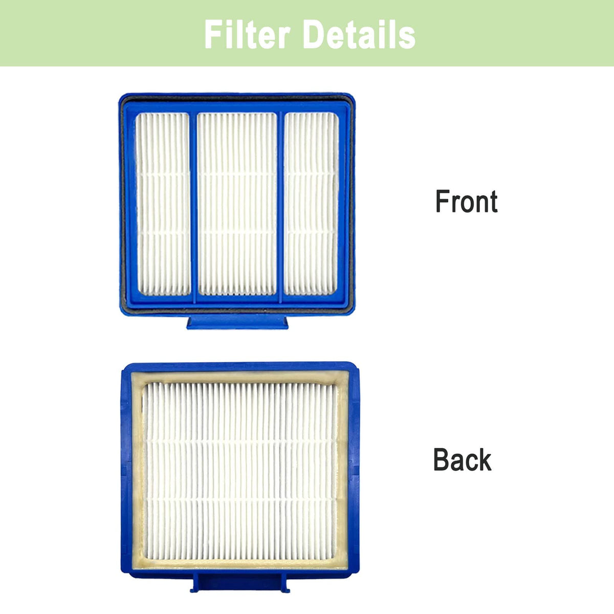 Bvhonwe pre-filter for Shark IQ filters dust and debris