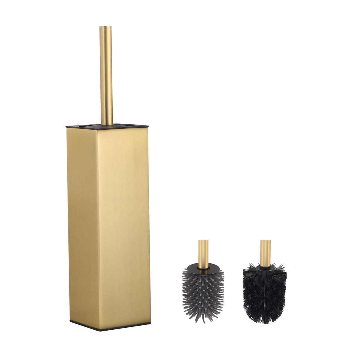BVL brushed gold toilet brush for a sleek, hygienic clean in your bathroom