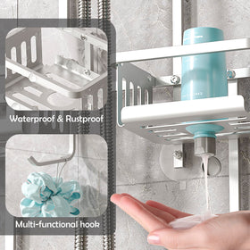 BXINREDA modern design adds sleek storage to bathrooms.