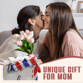 BXZWLK Mom blanket soft flannel texture for cozy relaxation