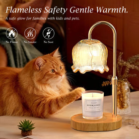 BYART flame-free design provides safe, soot-free fragrance in any space