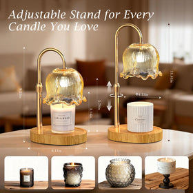 BYART candle warmer lamp demonstrates even scent diffusion across the room