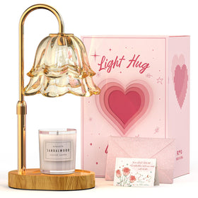 BYART Candle Warmer Lamp with timer dimming for flexible placement and mood control.