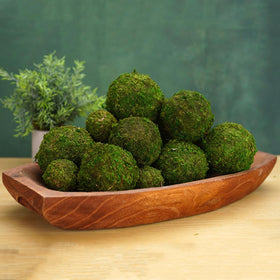 BYHER decorative moss balls are maintenance-free and easy to style