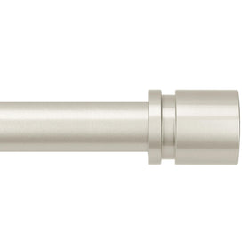 Byondeth curtain rod adjustable 16-120 inches supports versatile window sizing.